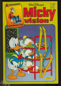 Mickyvision 2/1983 mit Sticker