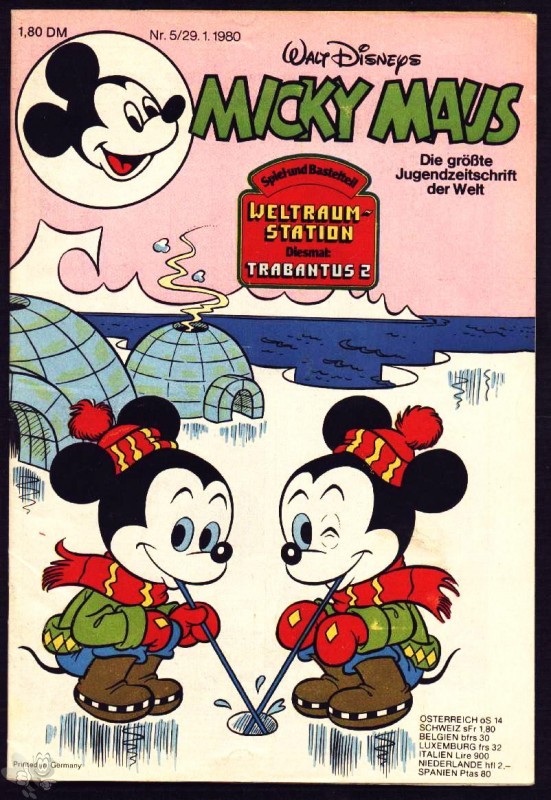 Micky Maus 1980: Nr. 5