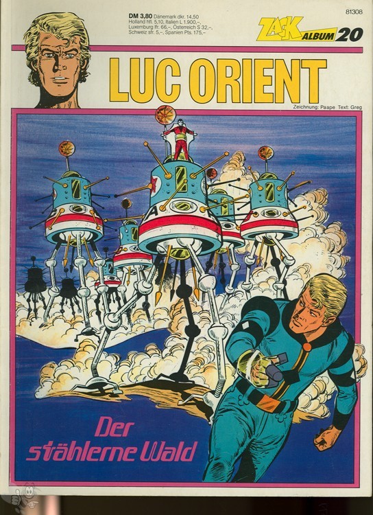 Zack Album Nr. 20 (Luc Orient)