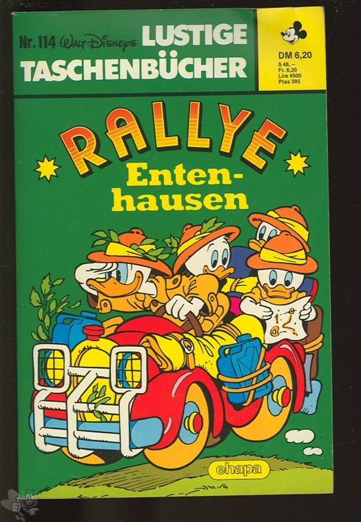 Walt Disneys Lustige Taschenbücher 114: Rallye Entenhausen