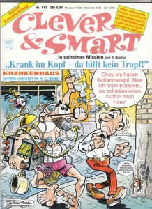 Clever &amp; Smart (Album , 1. Auflage) 117: Krank im Kopf - da hilft kein Tropf !