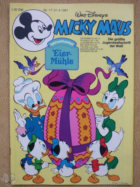 Micky Maus 1981: Nr. 17