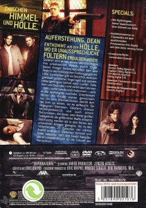Supernatural 4 - Schuber Rückseite