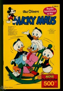 Micky Maus 40/1969 mit Klappseiten