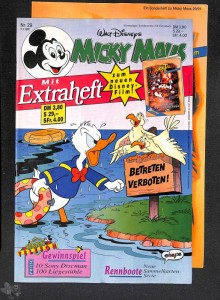 Micky Maus 29/1991 mit Duck Tales Heft