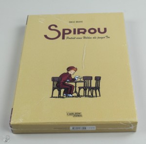 Spirou: Porträt eines Helden als junger Tor : (Schuber mit 2 Alben)