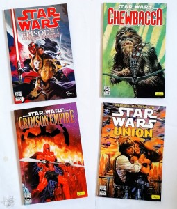 zus. 28,00 €: Star Wars Sonderband 1-4 (Dino), 1999 