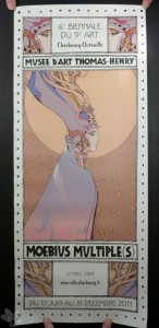 Moebius Ausstellungsplakat Cherbourg 2011