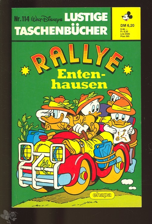 Walt Disneys Lustige Taschenbücher 114: Rallye Entenhausen