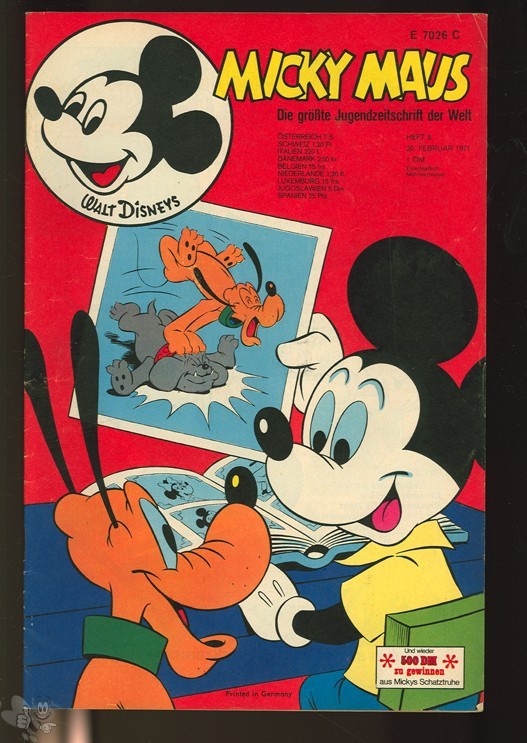 Micky Maus 8/1971