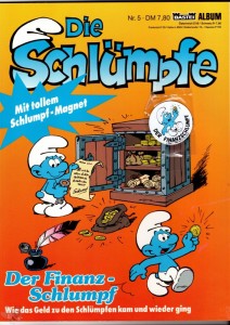 Die Schlümpfe 5: Der Finanz-Schlumpf (+ Magnet)