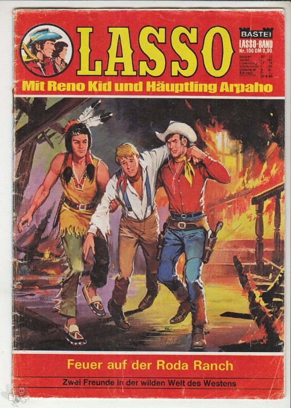 Lasso 106: Feuer auf der Roda Ranch