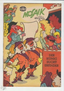 Mosaik 55: Der König sucht Erfinder (Juni 1961)