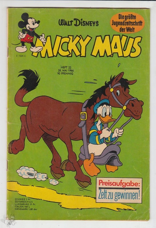 Micky Maus 22/1966