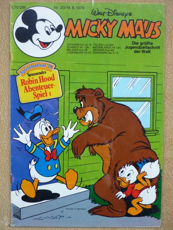 Micky Maus 1979: Nr. 33