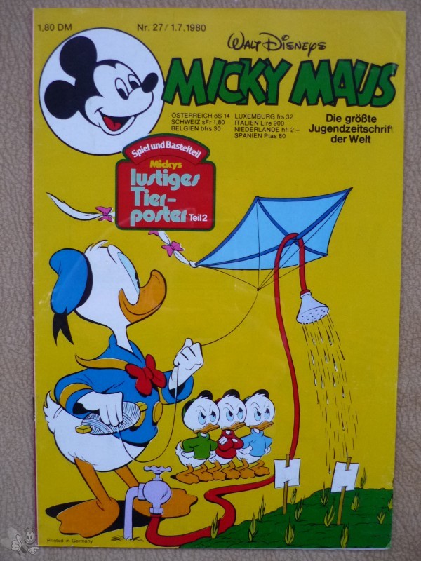 Micky Maus 1980: Nr. 27