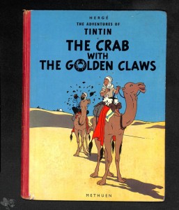 Tim und Struppi &quot;Grab with the golden Claws&quot; Methuen/Casterman