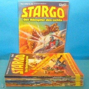 STARGO Nr. 1 - 15 Serie komplett (0-1/1) TOPZUSTAND BASTEI GbÜ ab 1980