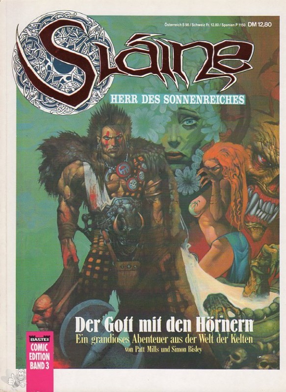Bastei Comic Edition 72502: Slaine (1) - Der Gott mit den Hörnern