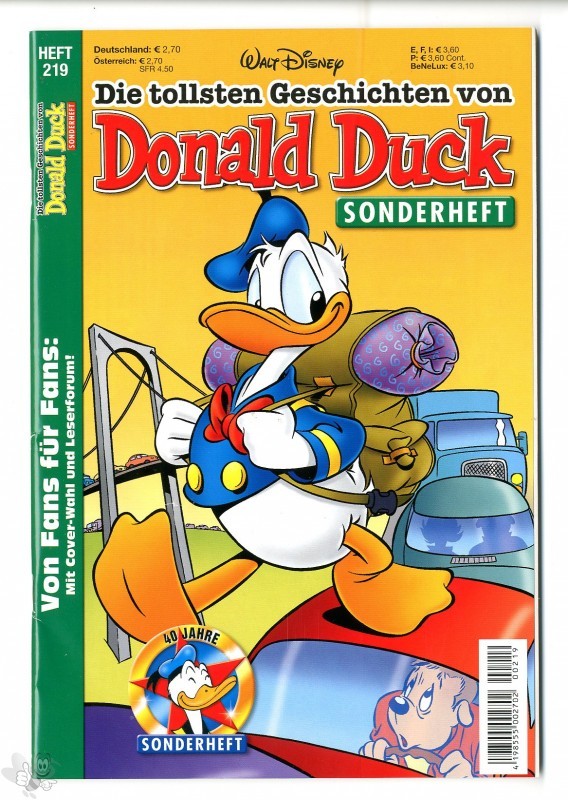 Die tollsten Geschichten von Donald Duck 219