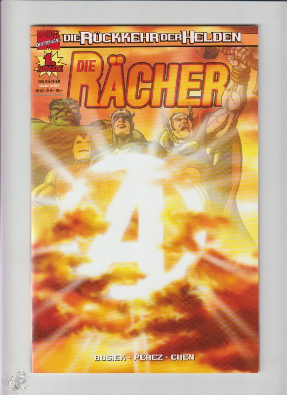 Die Rächer (Die Rückkehr der Helden) 1: Variant Cover-Edition
