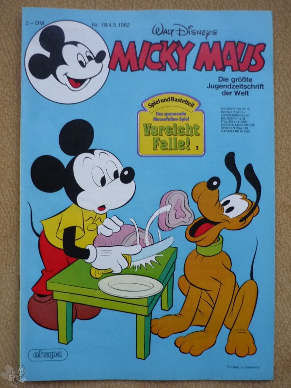 Micky Maus 1982: Nr. 18