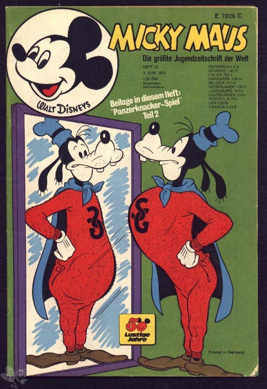 Micky Maus 1973: Nr. 22