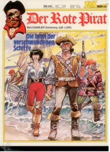 Zack Comic Box 43: Der rote Pirat: Die Insel der verschwundenen Schiffe