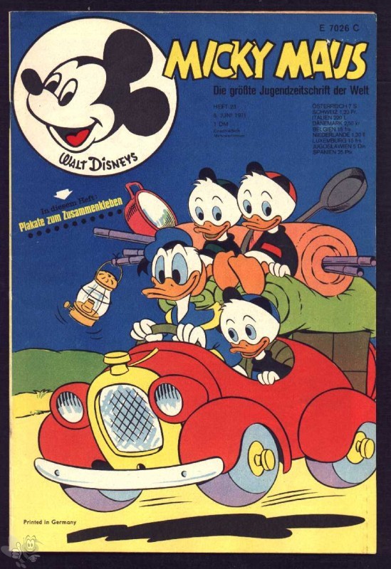 Micky Maus 1971: Nr. 23