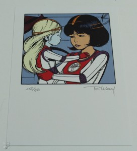 Ex Libris Yoko Tsuno von Leloup , Signiert/Limitiert