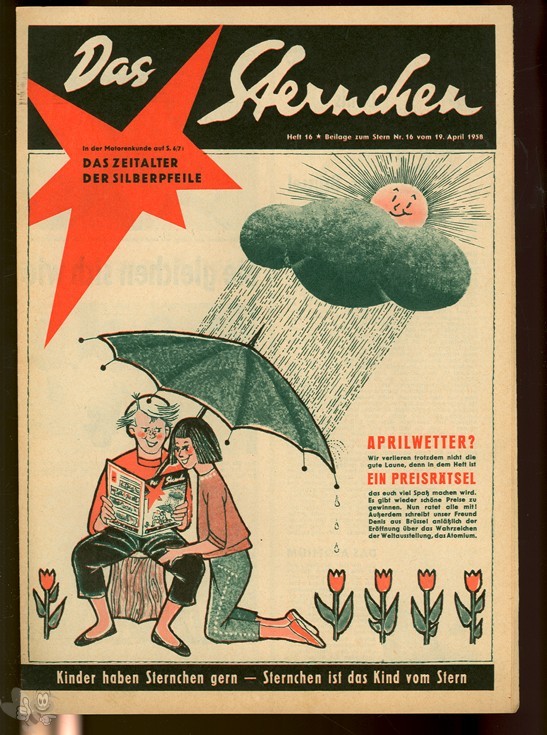 Sternchen 1958 Nr. 16 (Stern - Kinderbeilage)