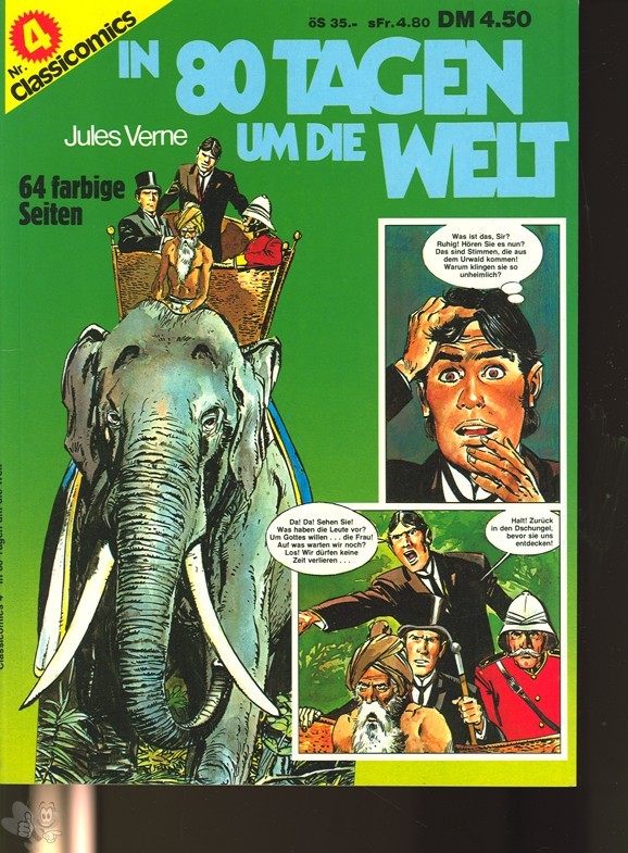 Classicomics 4: In 80 Tagen um die Welt (Softcover)