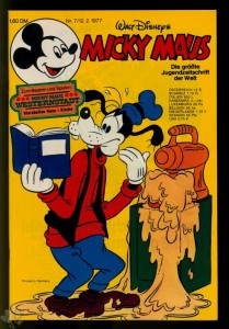 Micky Maus 7/1977 mit der Beilage