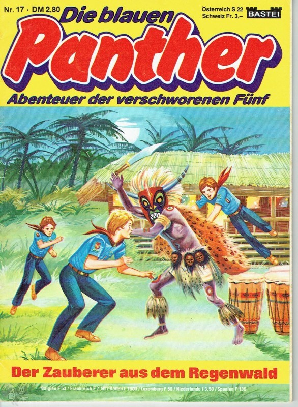 Die blauen Panther 17: Der Zauberer aus dem Regenwald