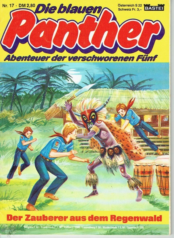 Die blauen Panther 17: Der Zauberer aus dem Regenwald