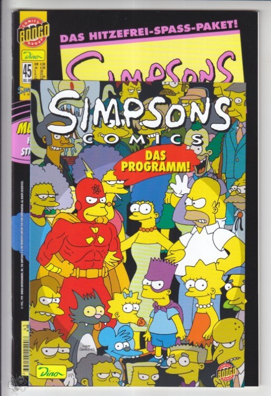 Simpsons Comics 45