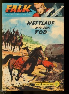 Falk (Heft, Lehning) 14: Wettlauf mit dem Tod