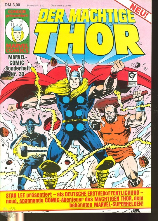 Marvel Comic-Sonderheft 33: Der mächtige Thor