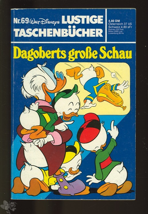 Walt Disneys Lustige Taschenbücher 69: Dagoberts große Schau (1. Auflage)