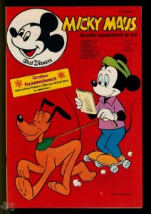 Micky Maus 26/1971 + Klappseiten