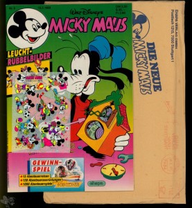 Micky Maus 8/1989 mit OVP-Versandtaache