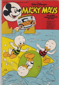 Micky Maus 31/1977 mit der Beilage