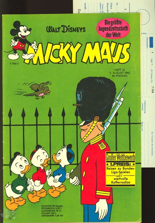 Micky Maus 32/1965