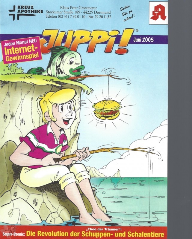 Juppi! Juni 2005 - Apotheker Werbe Comic,Goerler Werbe Comic