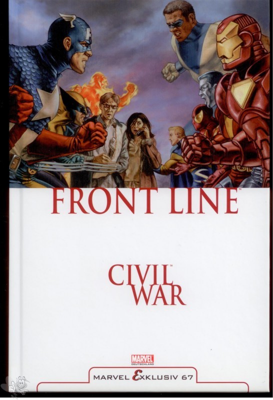 Marvel Exklusiv 67: Civil War: Frontlinie 1 (Hardcover)