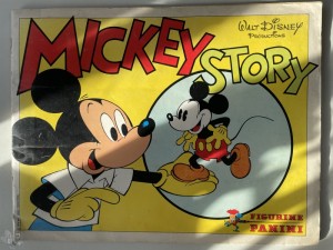 Mickey Story - Panini Sammelalbum vollständig 