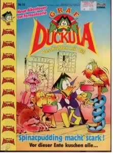 Graf Duckula 15: Spinatpudding macht stark !