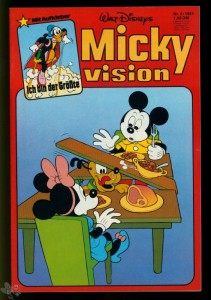 Mickyvision 4/1981 mit Sticker