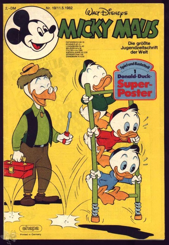 Micky Maus 1982: Nr. 19