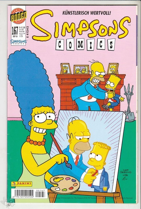 Simpsons Comics 167